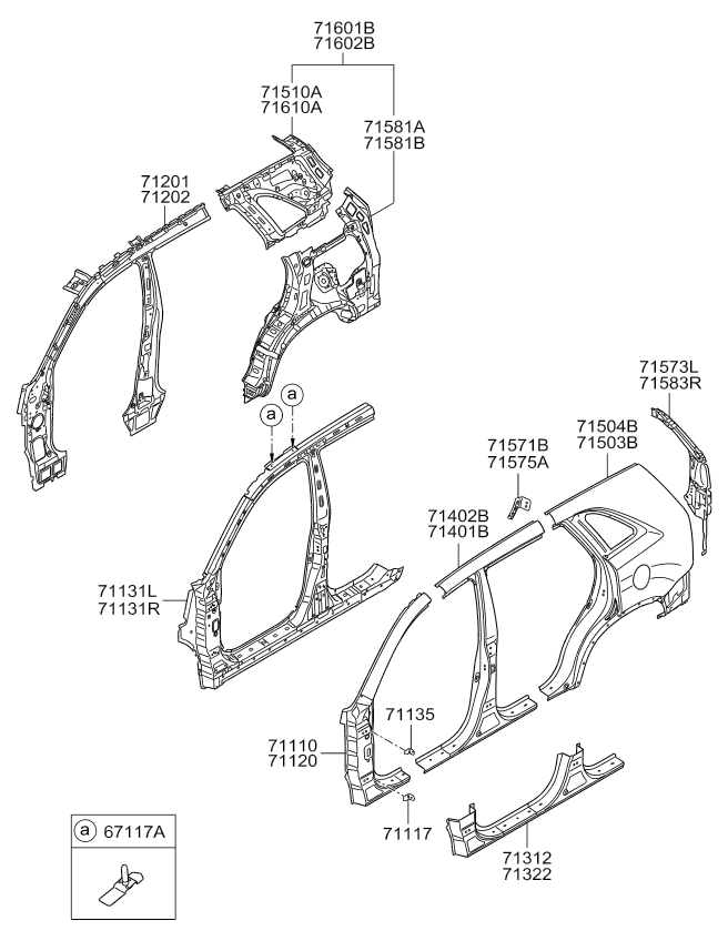 PANEL - REAR DOOR