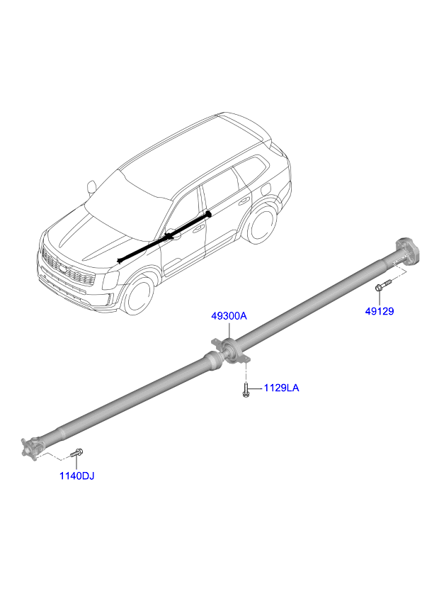 DRIVE SHAFT (REAR)