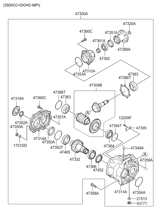 DRIVE SHAFT ASSY - REAR