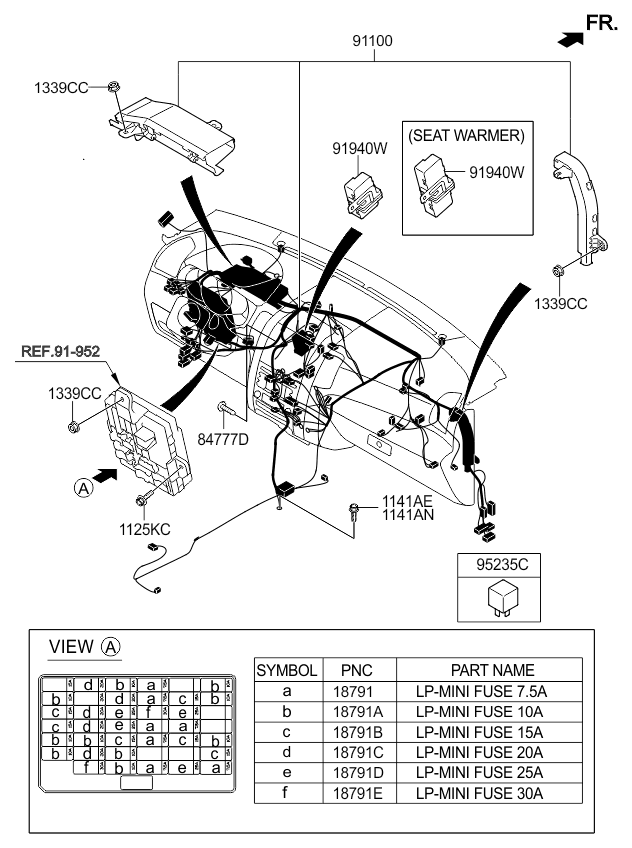 A/C SYSTEM - COOLER LINE, REAR