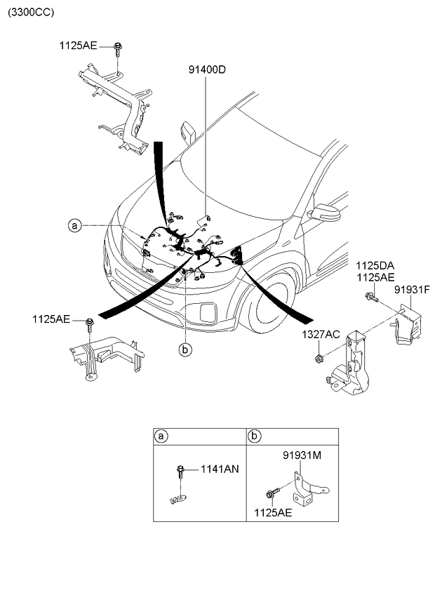 A/C SYSTEM - COOLER LINE, REAR