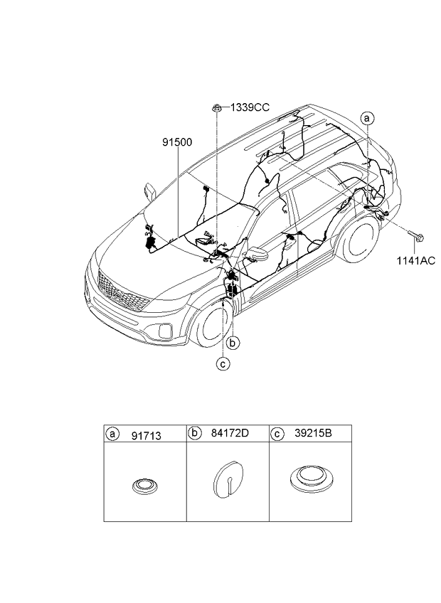 A/C SYSTEM - COOLER LINE, REAR