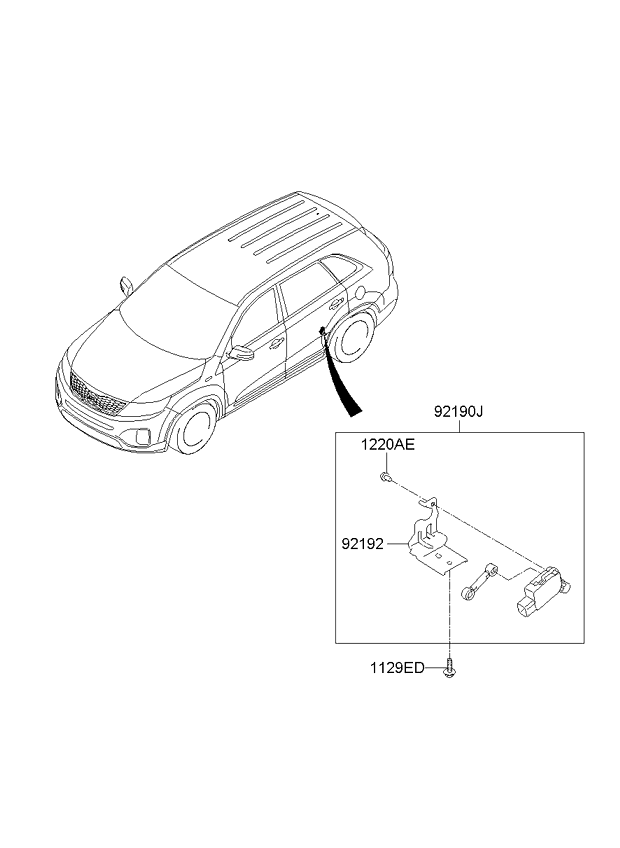 A/C SYSTEM - COOLER LINE, REAR