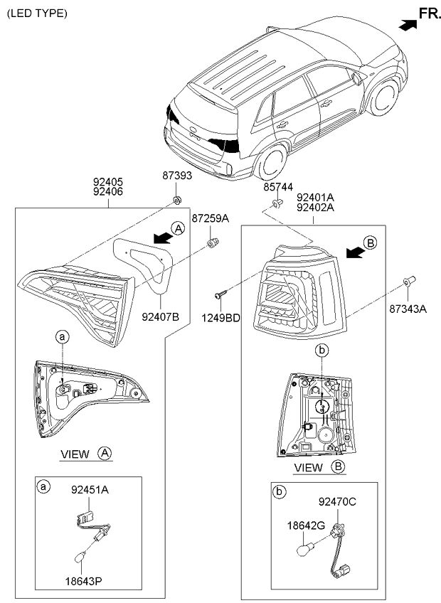 A/C SYSTEM - COOLER LINE, REAR