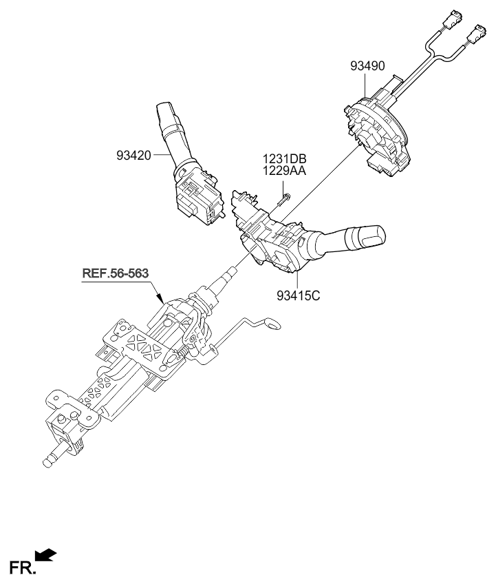 A/C SYSTEM - COOLER LINE, REAR