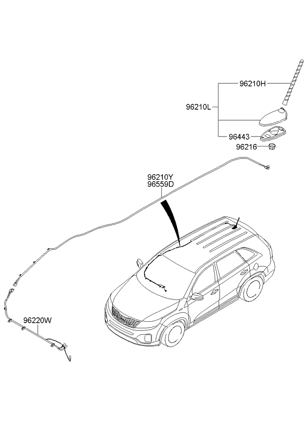 A/C SYSTEM - COOLER LINE, REAR