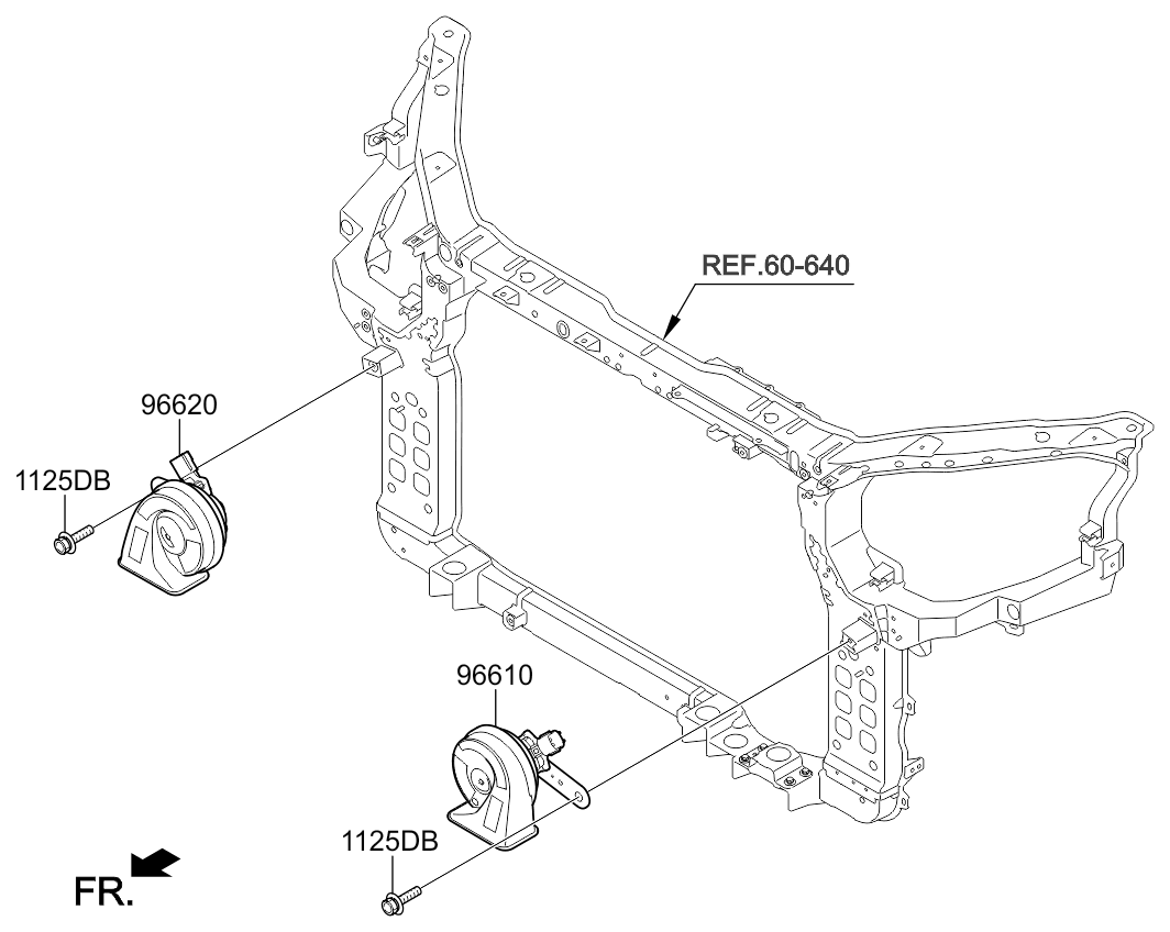 A/C SYSTEM - COOLER LINE, REAR