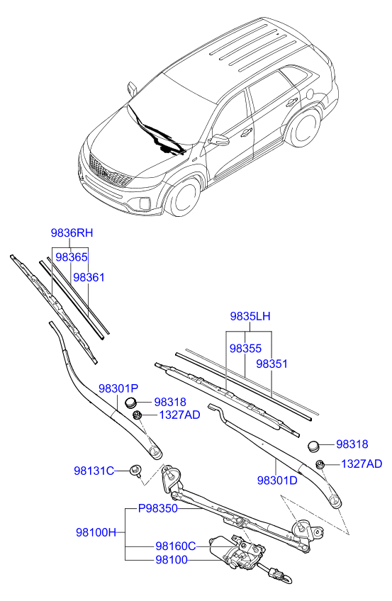 A/C SYSTEM - COOLER LINE, REAR