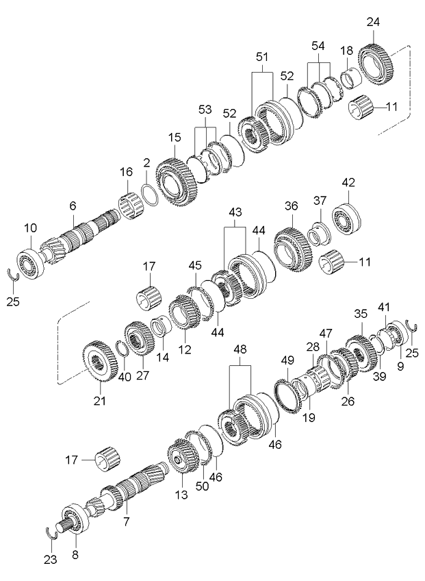 DRIVE SHAFT - REAR