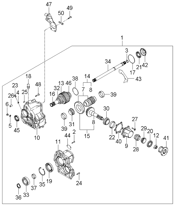 DRIVE SHAFT - REAR