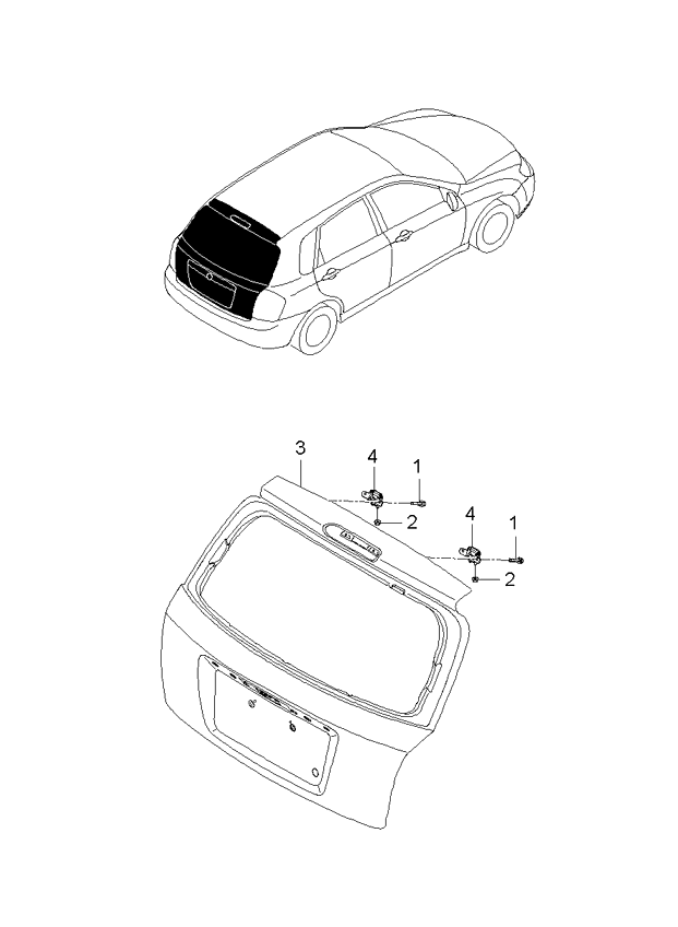 PANEL - REAR DOOR