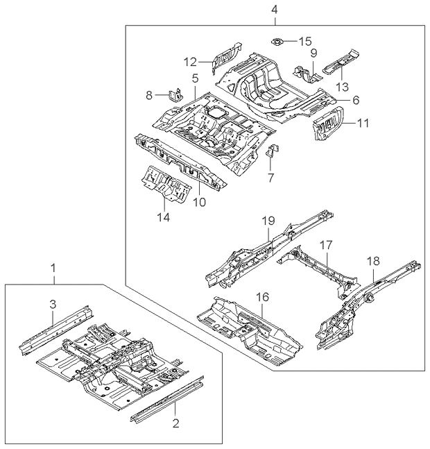 TRUNK LID PANEL & LOCKING SYSTEM