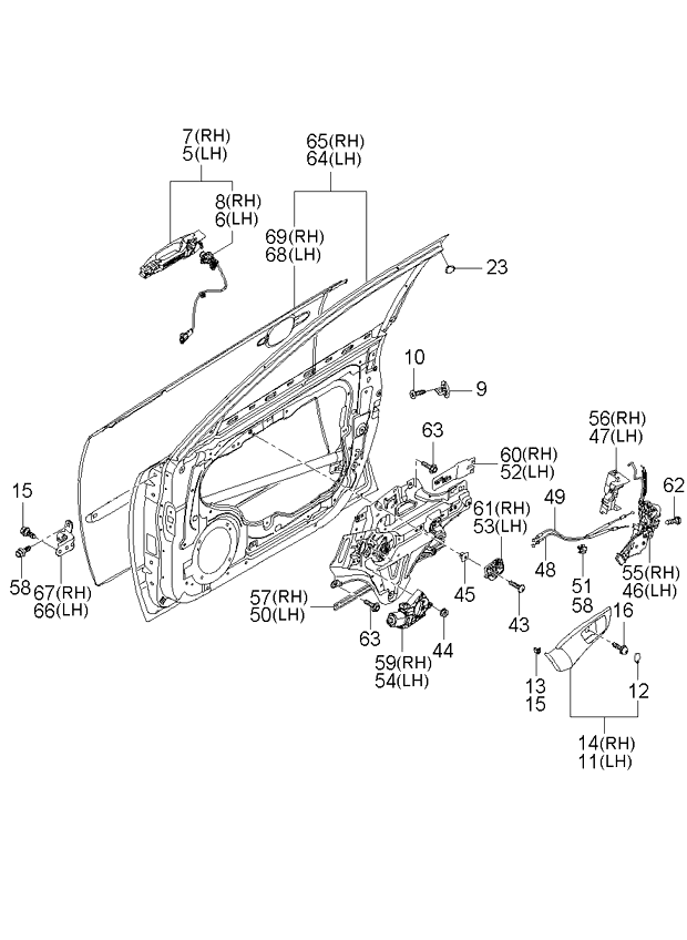 TRUNK LID PANEL & LOCKING SYSTEM