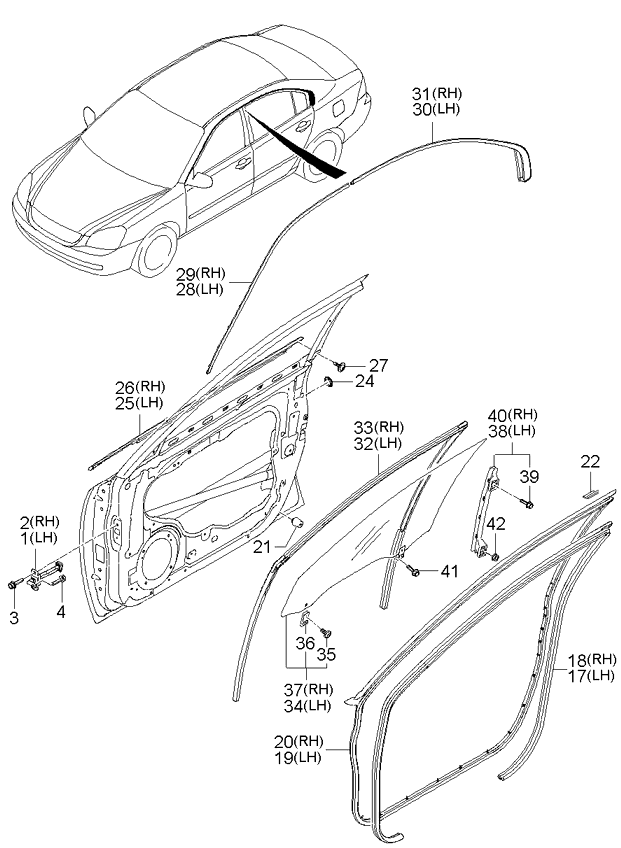 TRUNK LID PANEL & LOCKING SYSTEM