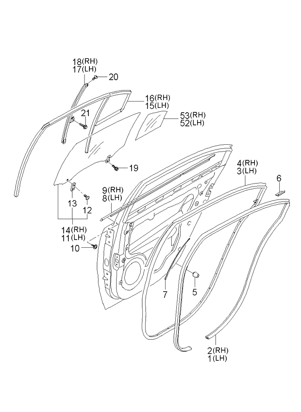 TRUNK LID PANEL & LOCKING SYSTEM