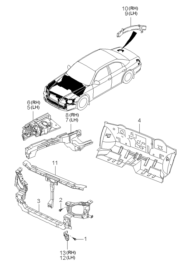 PANEL - REAR DOOR