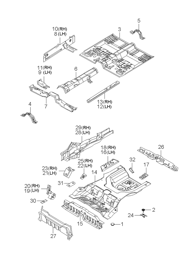 PANEL - REAR DOOR