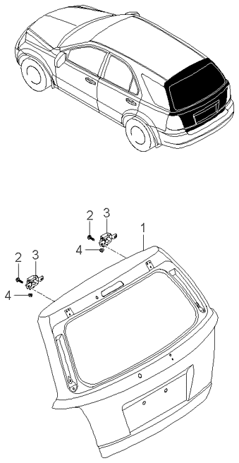 PANEL - REAR DOOR