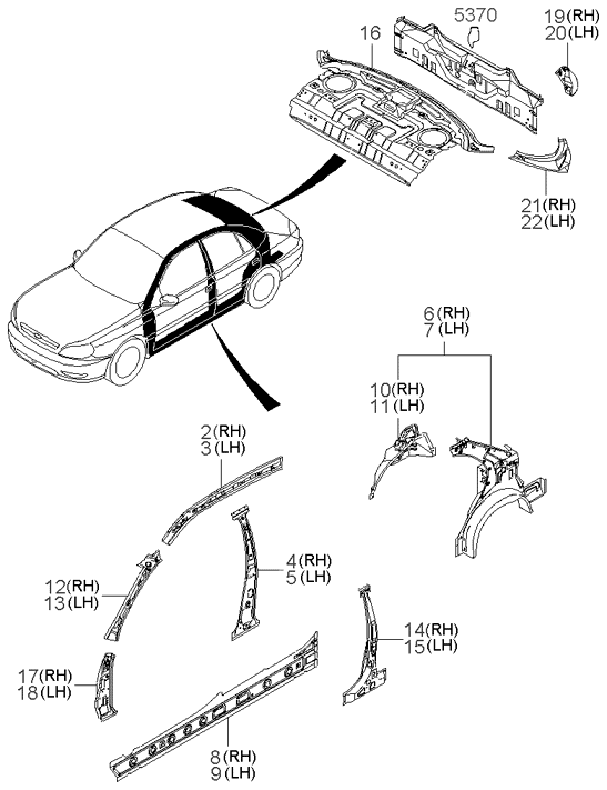 REAR DOORS (BODY)