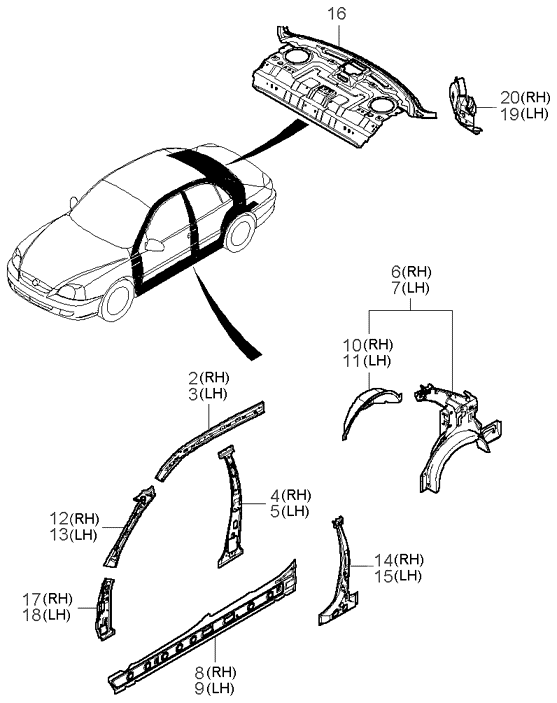 REAR DOORS (BODY)