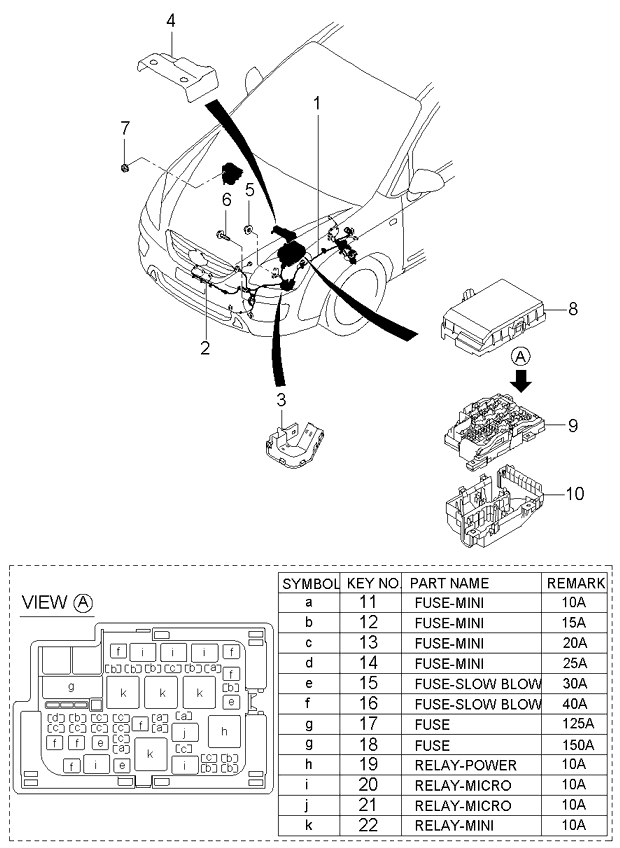 A/C SYSTEM - COOLER LINE, FRONT