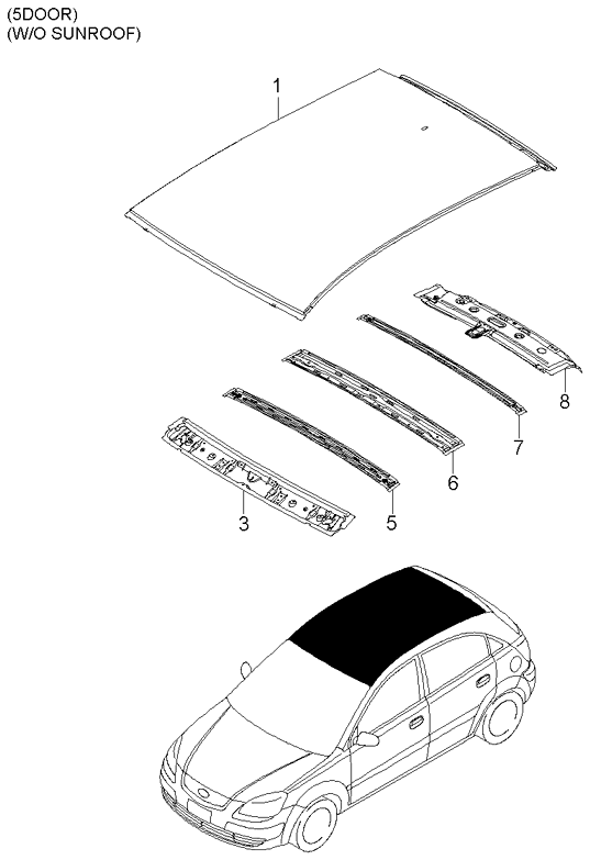 PANEL - REAR DOOR