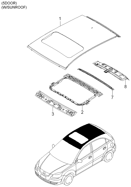 PANEL - REAR DOOR