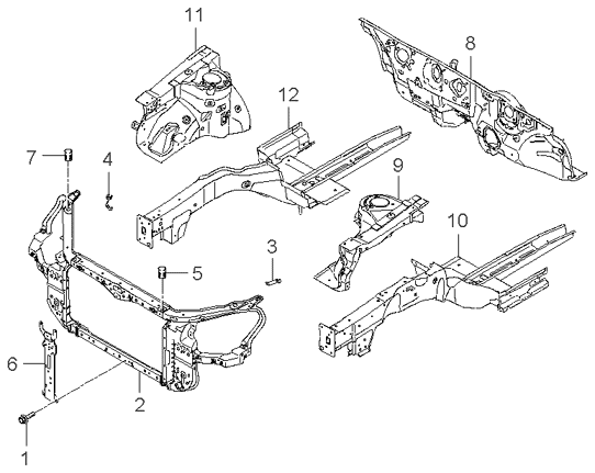 TRUNK LID PANEL & LOCKING SYSTEM