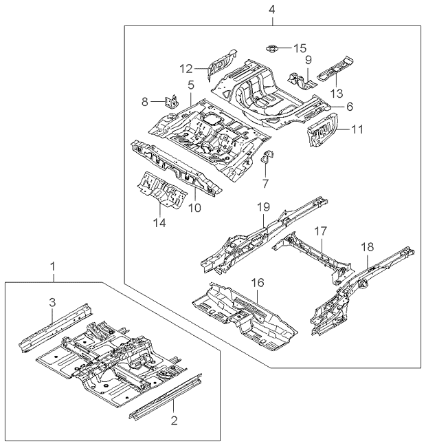 TRUNK LID PANEL & LOCKING SYSTEM