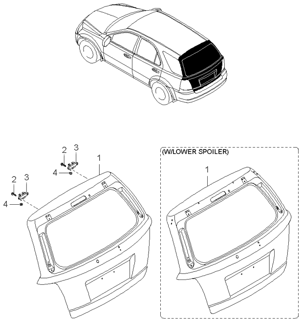 PANEL - REAR DOOR