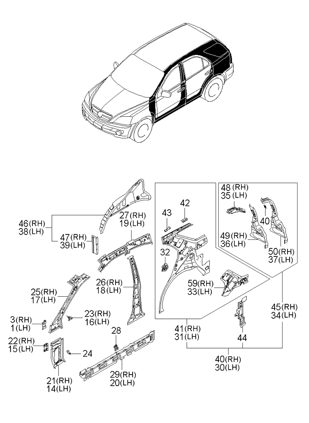 PANEL - REAR DOOR