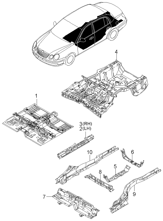 PANEL - REAR DOOR