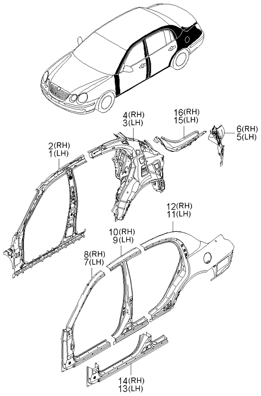 PANEL - REAR DOOR