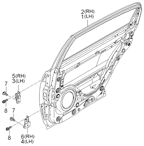 PANEL - REAR DOOR