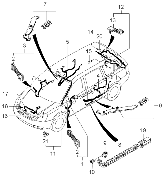 A/C SYSTEM - COOLER LINE, REAR