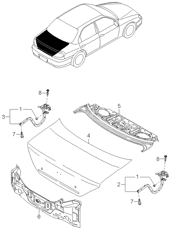 PANEL - REAR DOOR