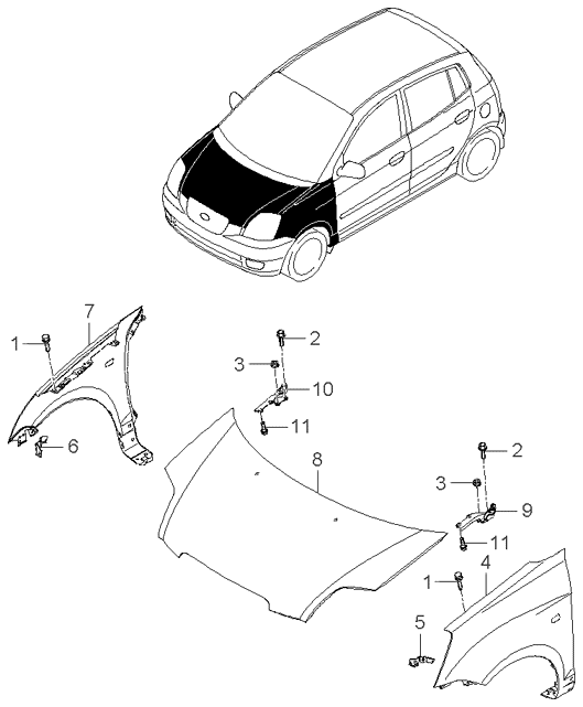 PANEL - REAR DOOR