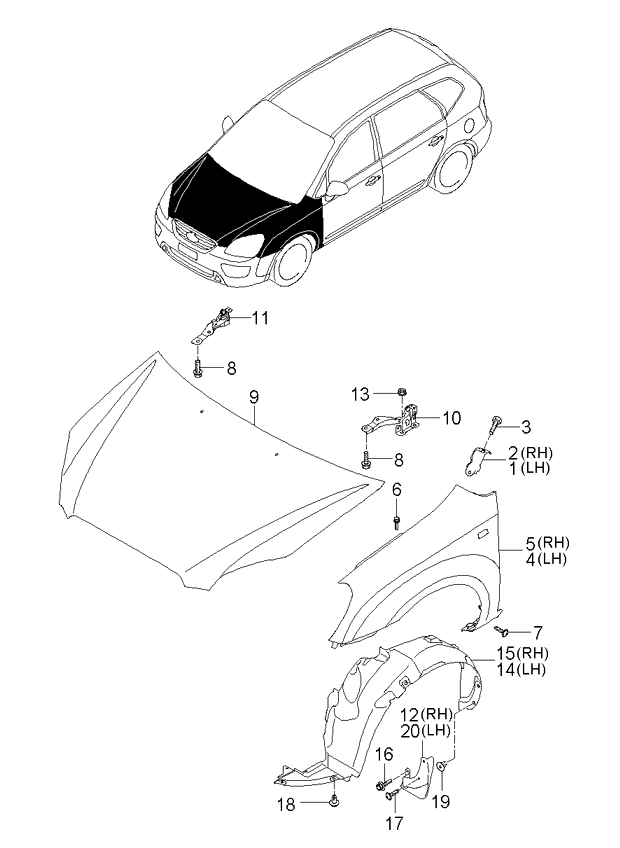 TAILGATE PANEL & LOCKING SYSTEM