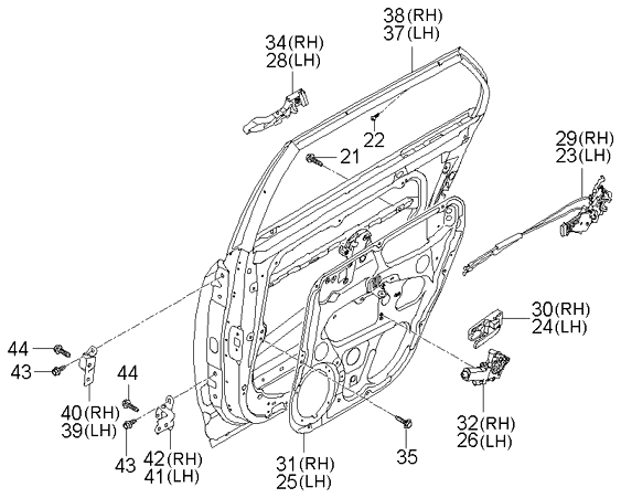 TAILGATE PANEL & LOCKING SYSTEM