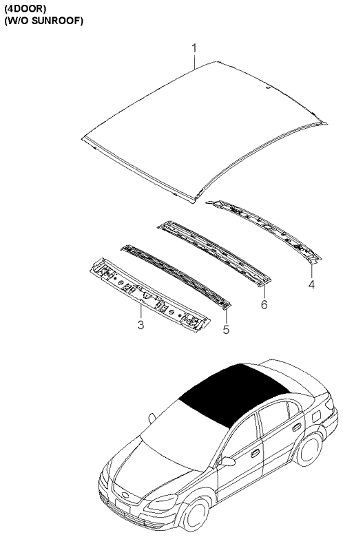 PANEL - REAR DOOR