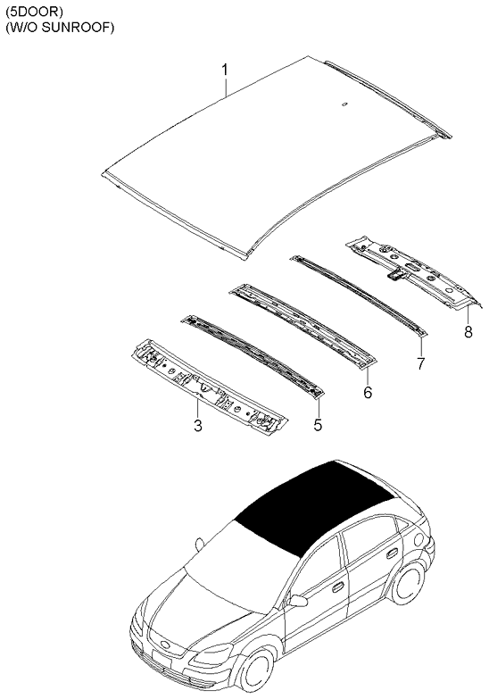 PANEL - REAR DOOR