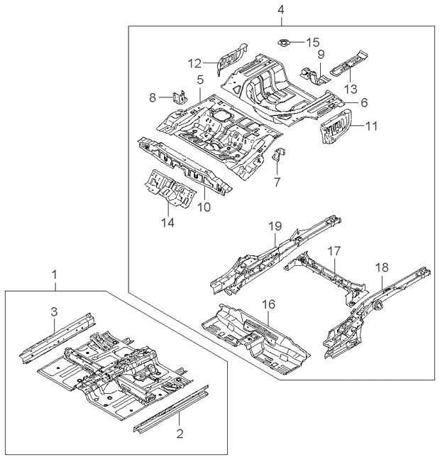 TRUNK LID PANEL & LOCKING SYSTEM