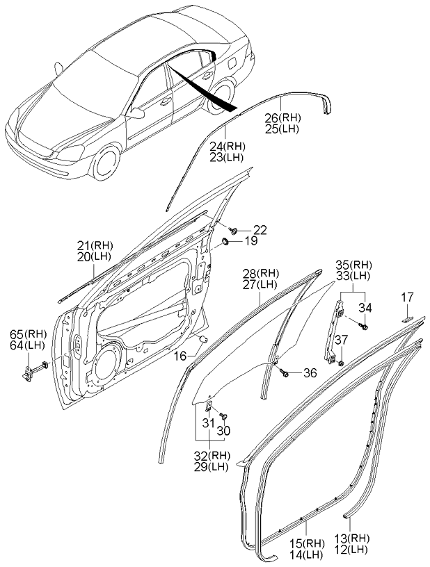 TRUNK LID PANEL & LOCKING SYSTEM