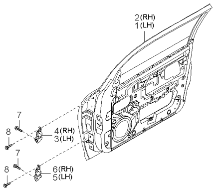 PANEL - REAR DOOR