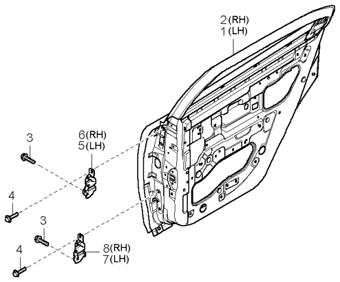 PANEL - REAR DOOR