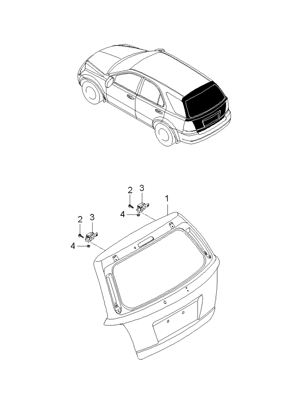 PANEL - REAR DOOR