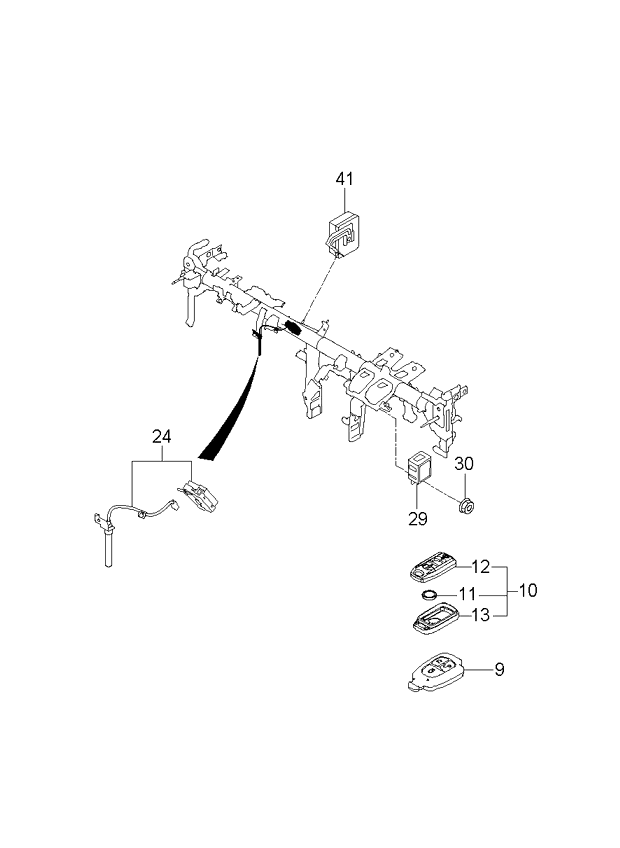 A/C SYSTEM - COOLER LINE, FRONT