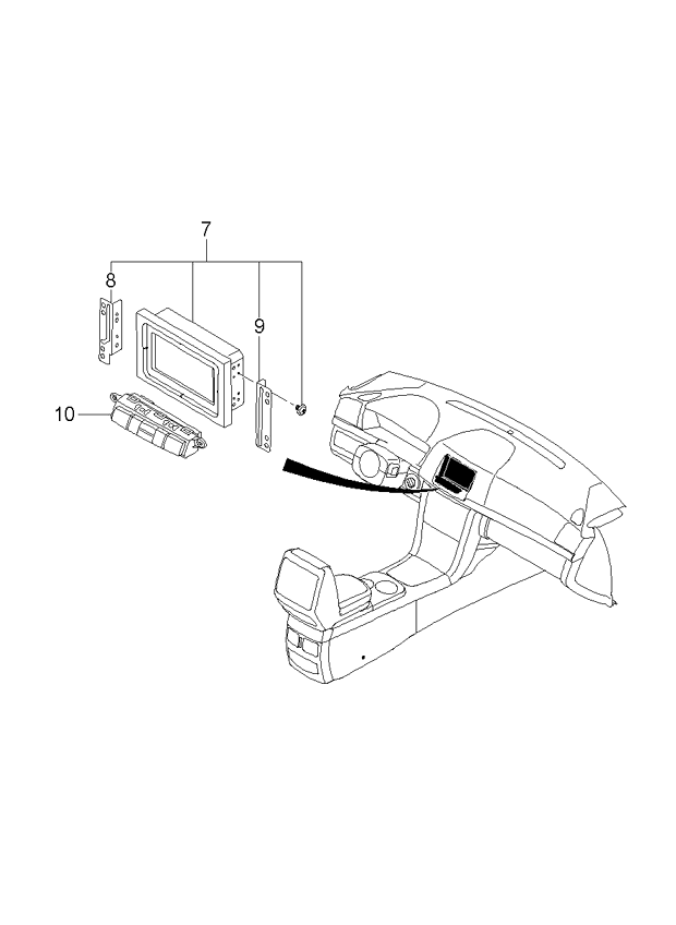 A/C SYSTEM - COOLER LINE, FRONT