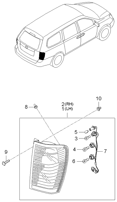 A/C SYSTEM - COOLER LINE, REAR