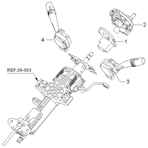 A/C SYSTEM - COOLER LINE, REAR